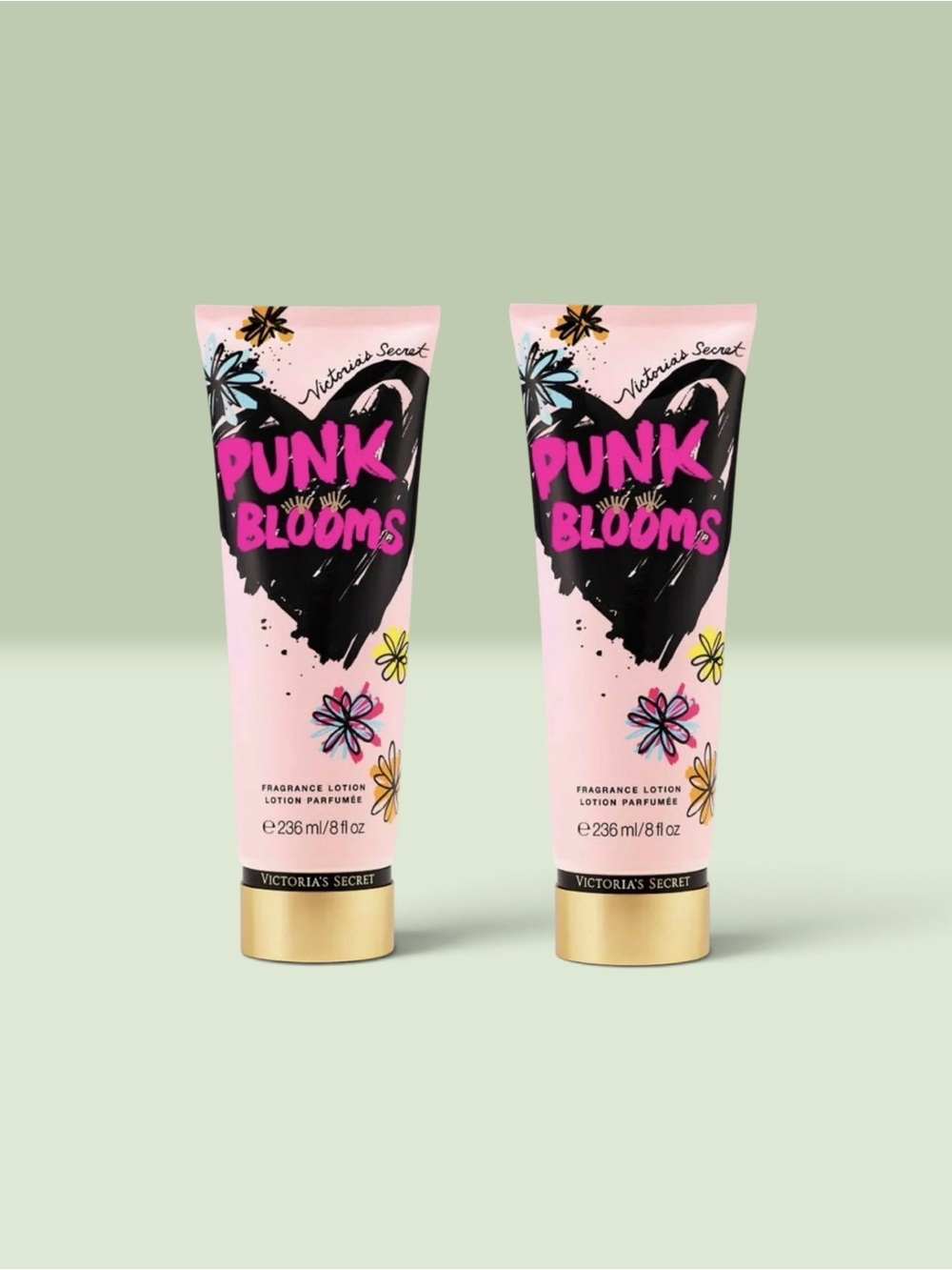 Victoria's Secret PUNK BLOOMS Fragrance Lotion ~ 8 fl.oz. ( Lot of 2 )